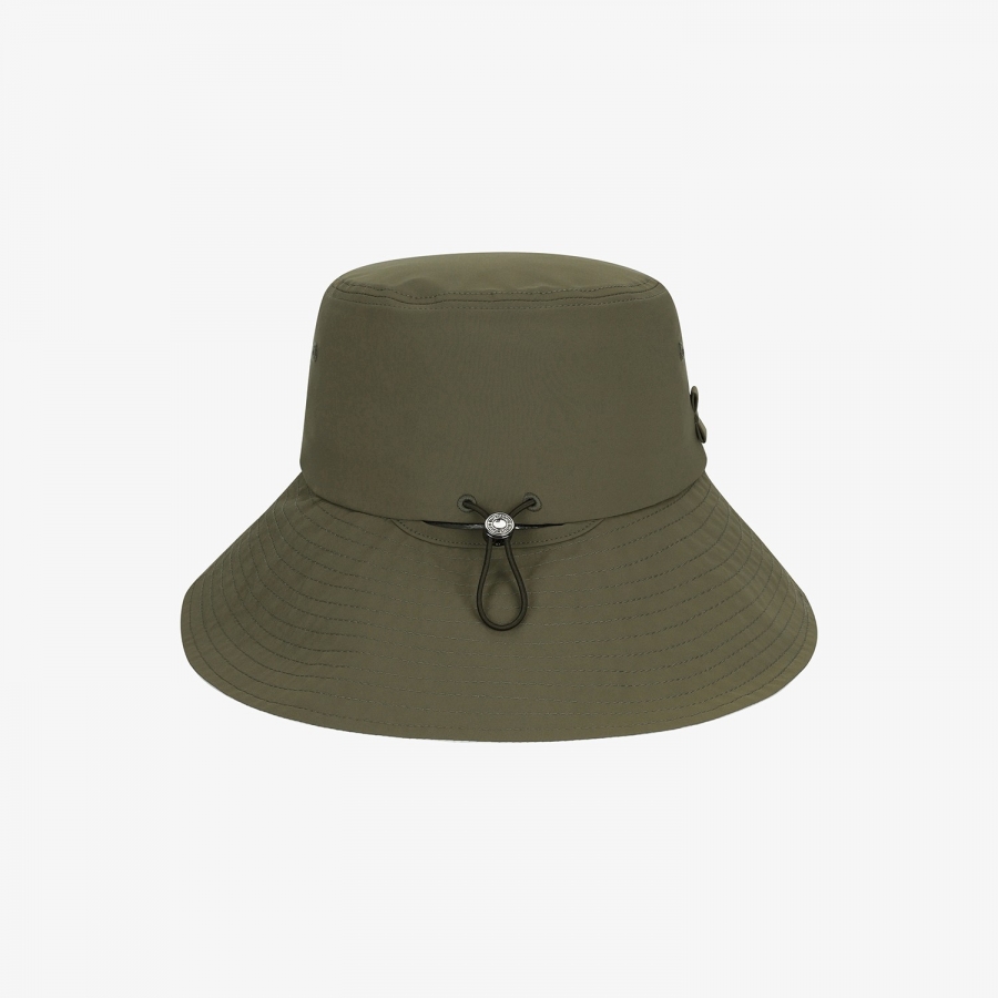 Round Volante Strap Bucket Hat_KH