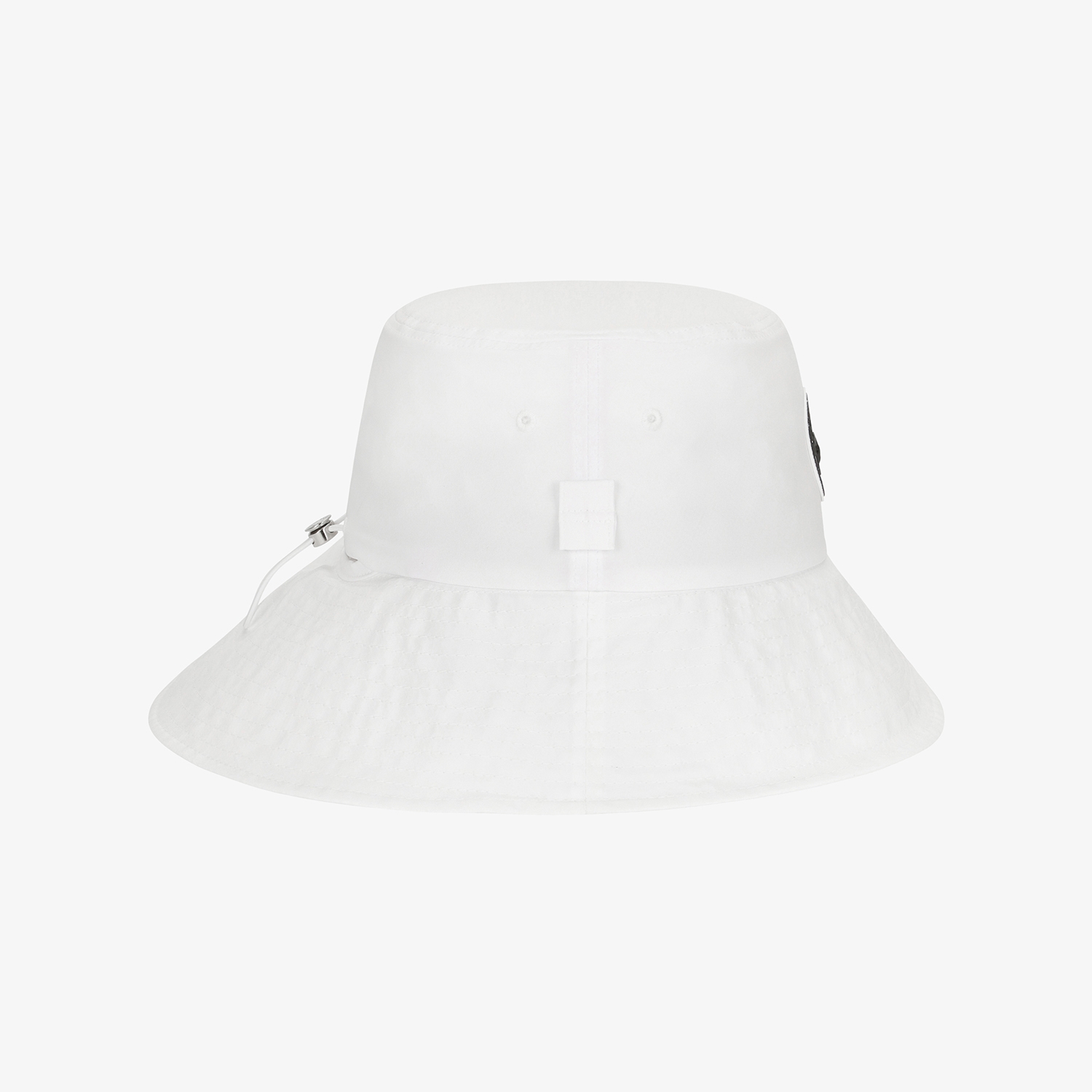 Round Volante Strap Bucket Hat_WT