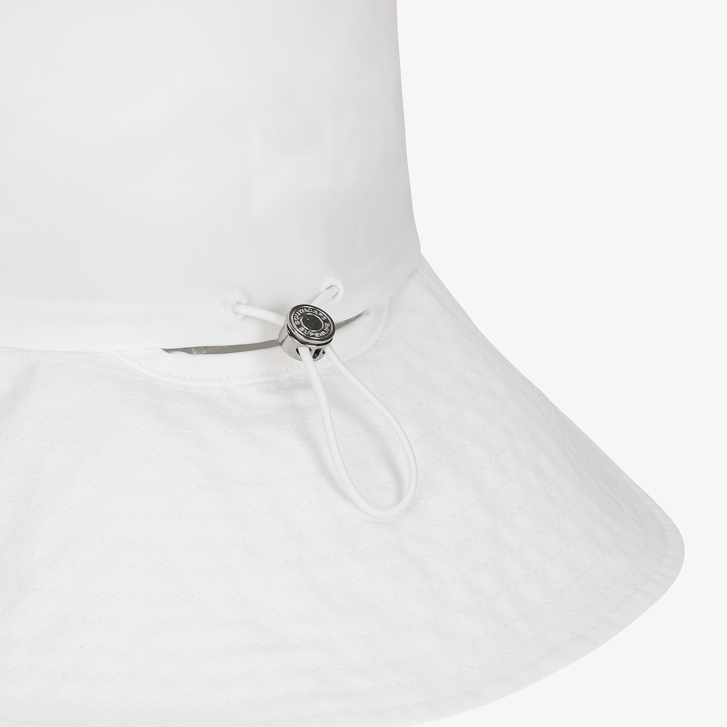 Round Volante Strap Bucket Hat_WT