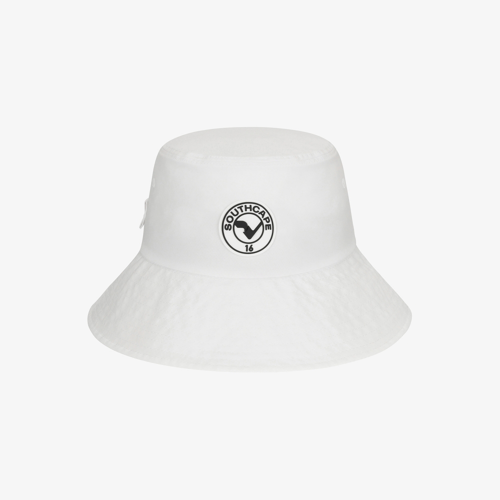 Round Volante Strap Bucket Hat_WT