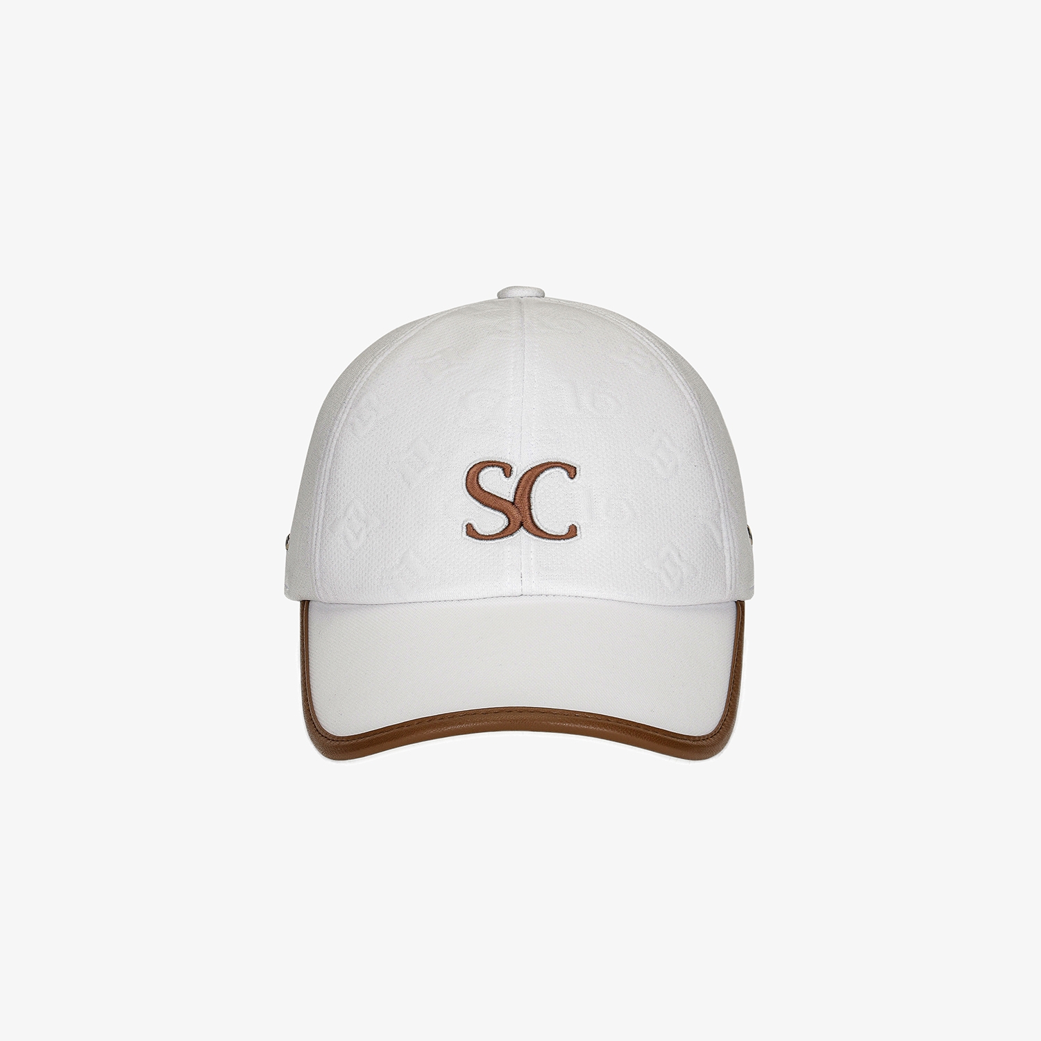 Jacquard Contrast Ball Cap_WT