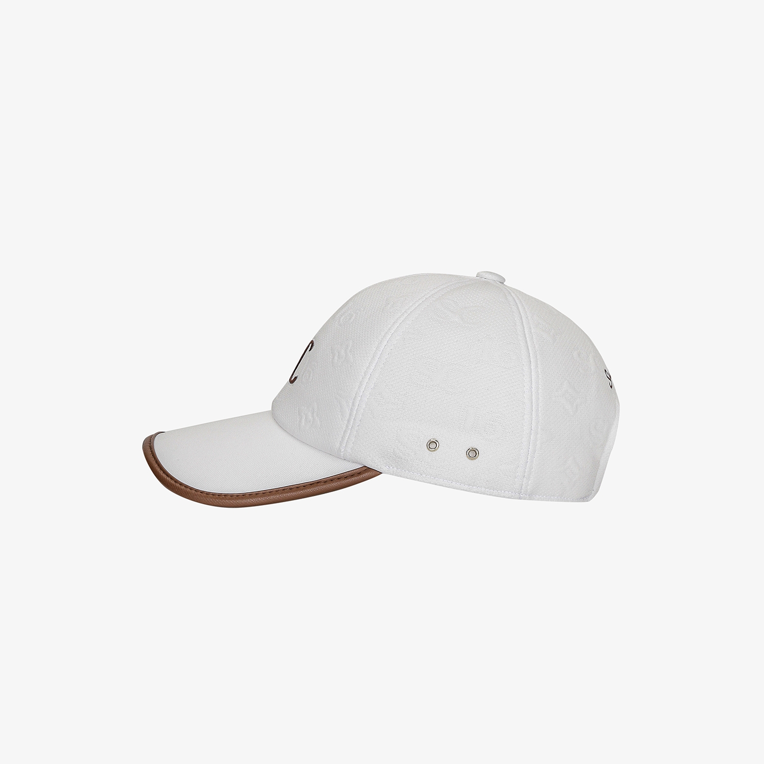 Jacquard Contrast Ball Cap_WT