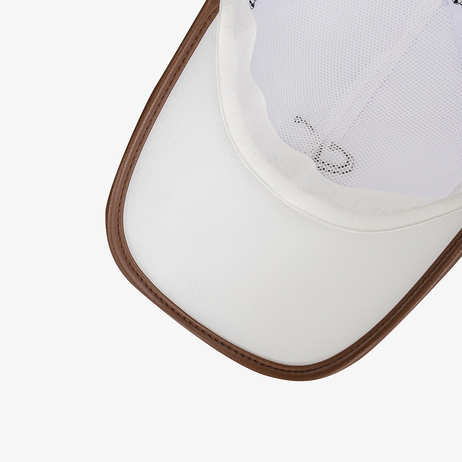 Jacquard Contrast Ball Cap_WT