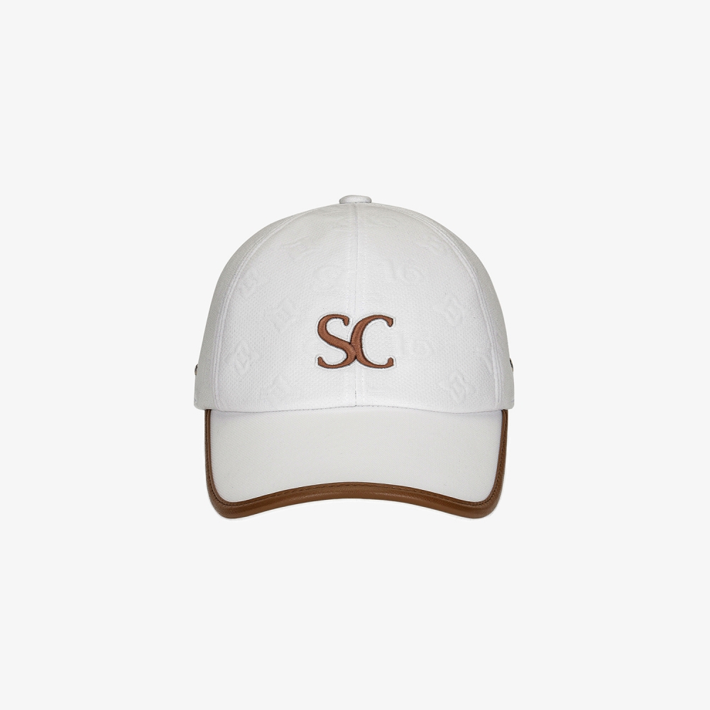 Jacquard Contrast Ball Cap_WT