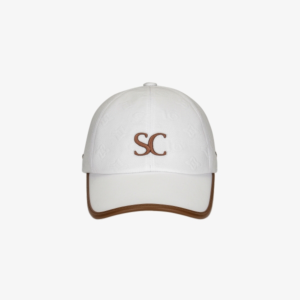 Jacquard Contrast Ball Cap_WT