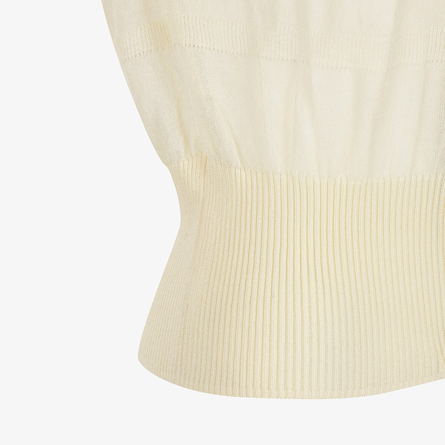 Southcross Stripe Sheer Zip-Up Cardigan_LY