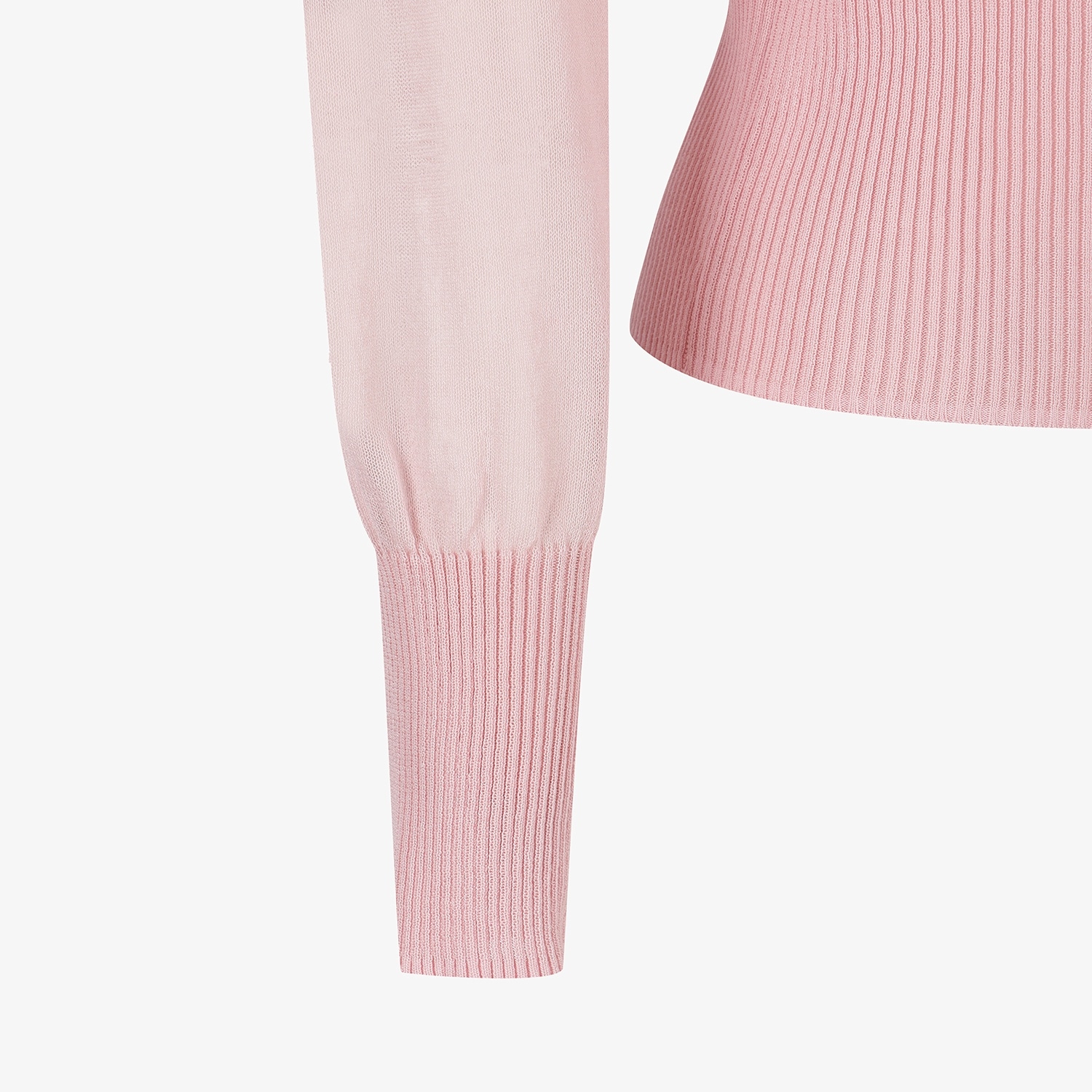 Southcross Stripe Sheer Zip-Up Cardigan_PK