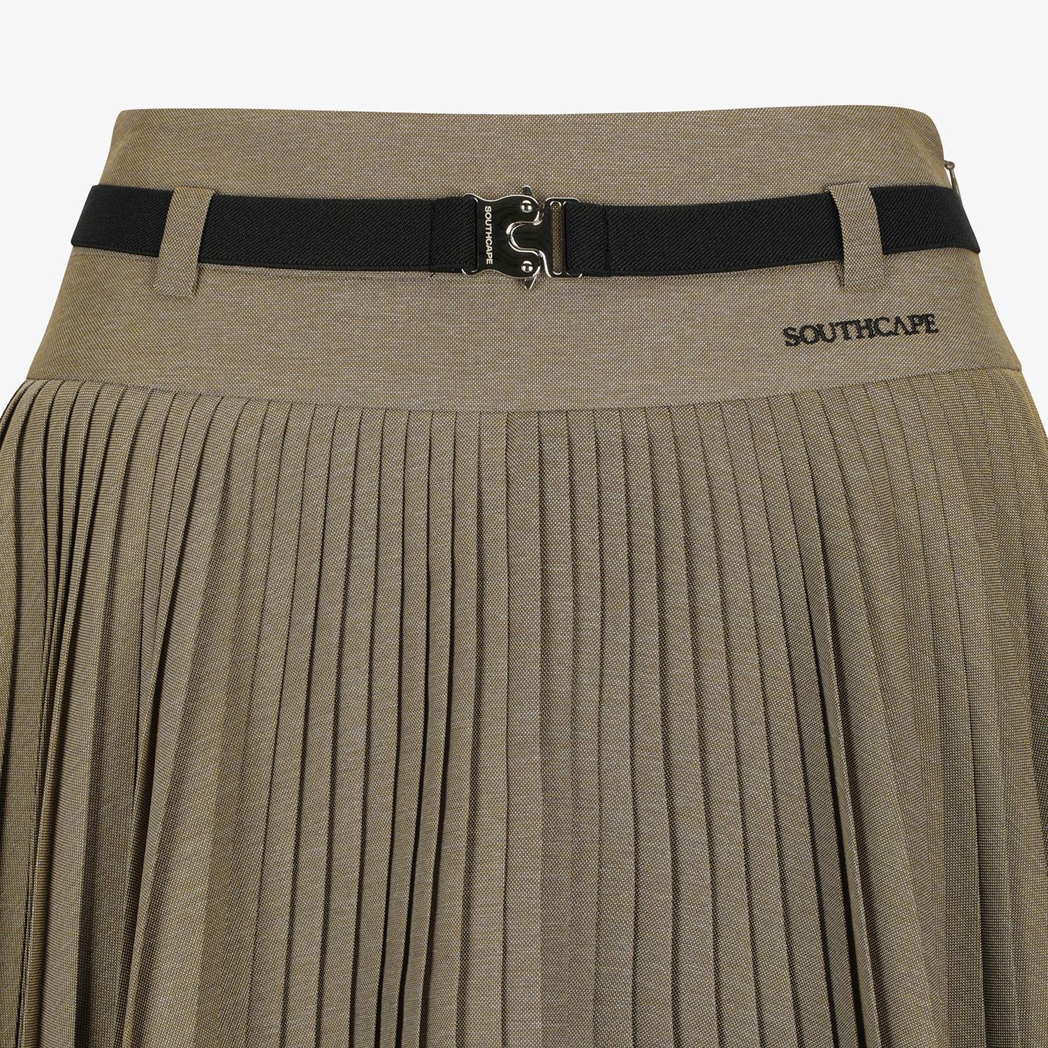 Belted Pleated Skirt_BE