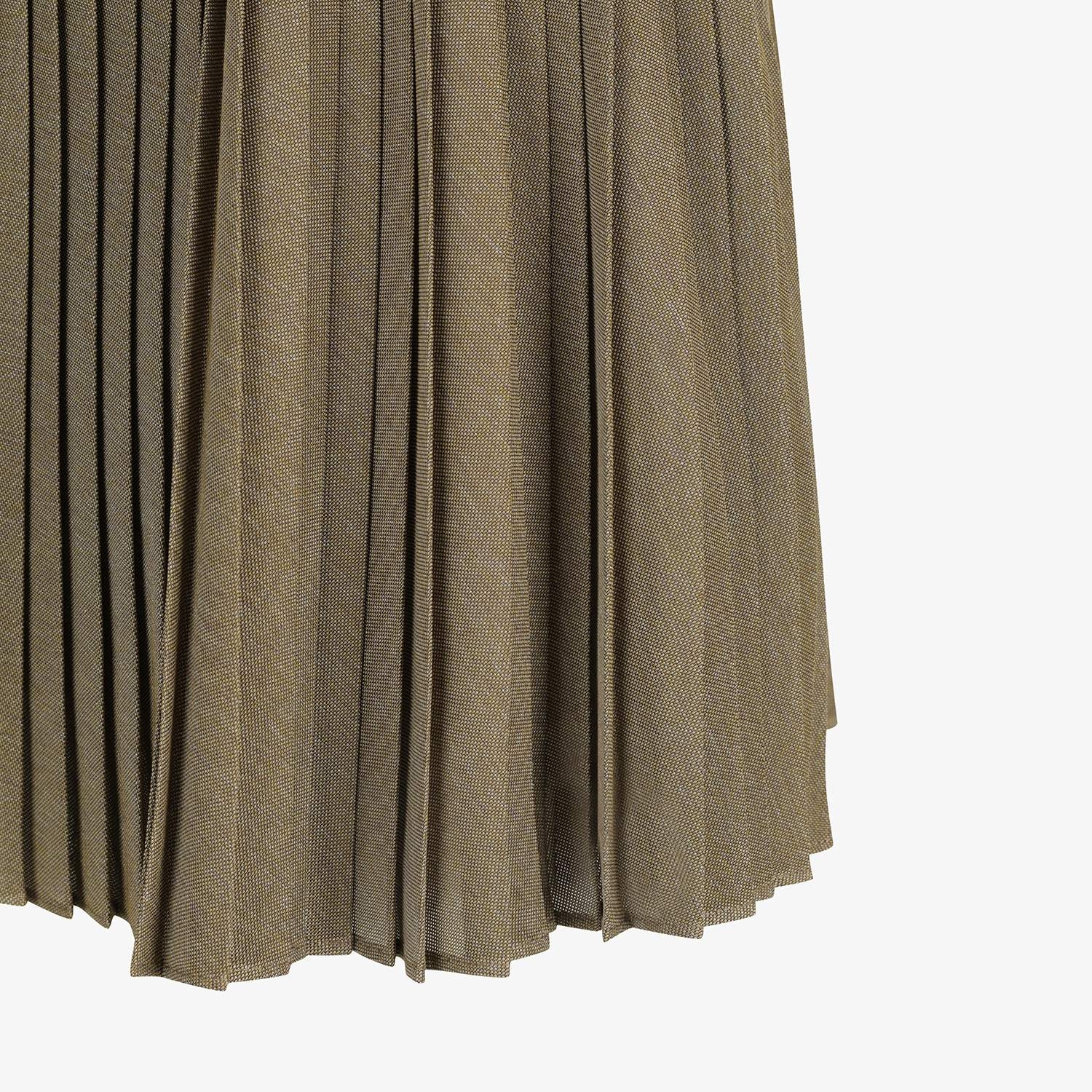 Belted Pleated Skirt_BE