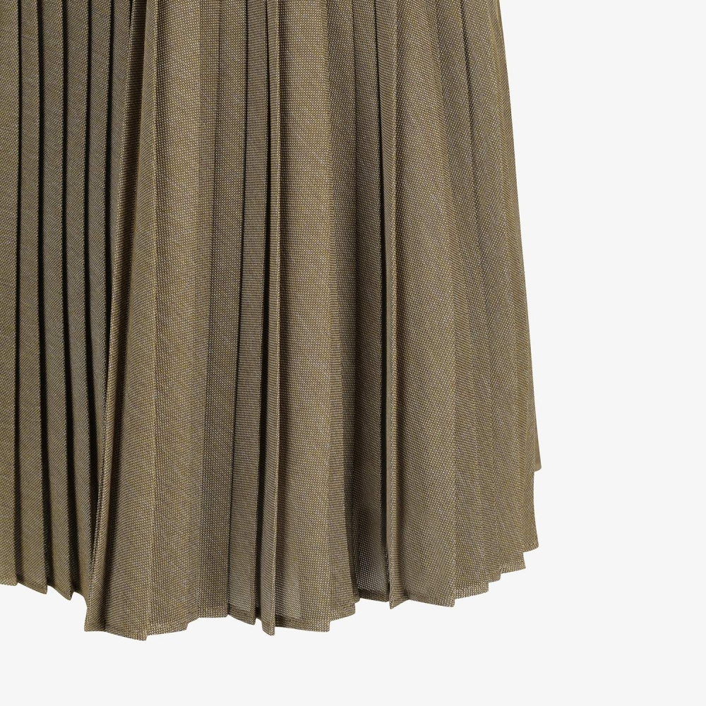 Belted Pleated Skirt_BE