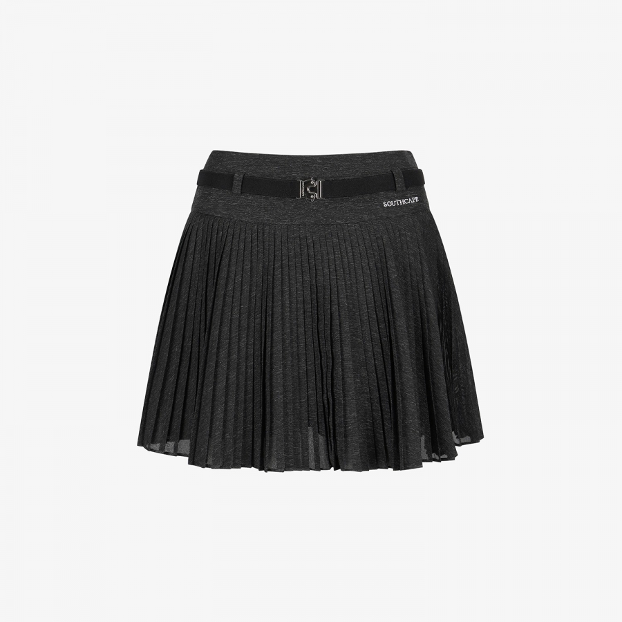 Belted Pleated Skirt_WK