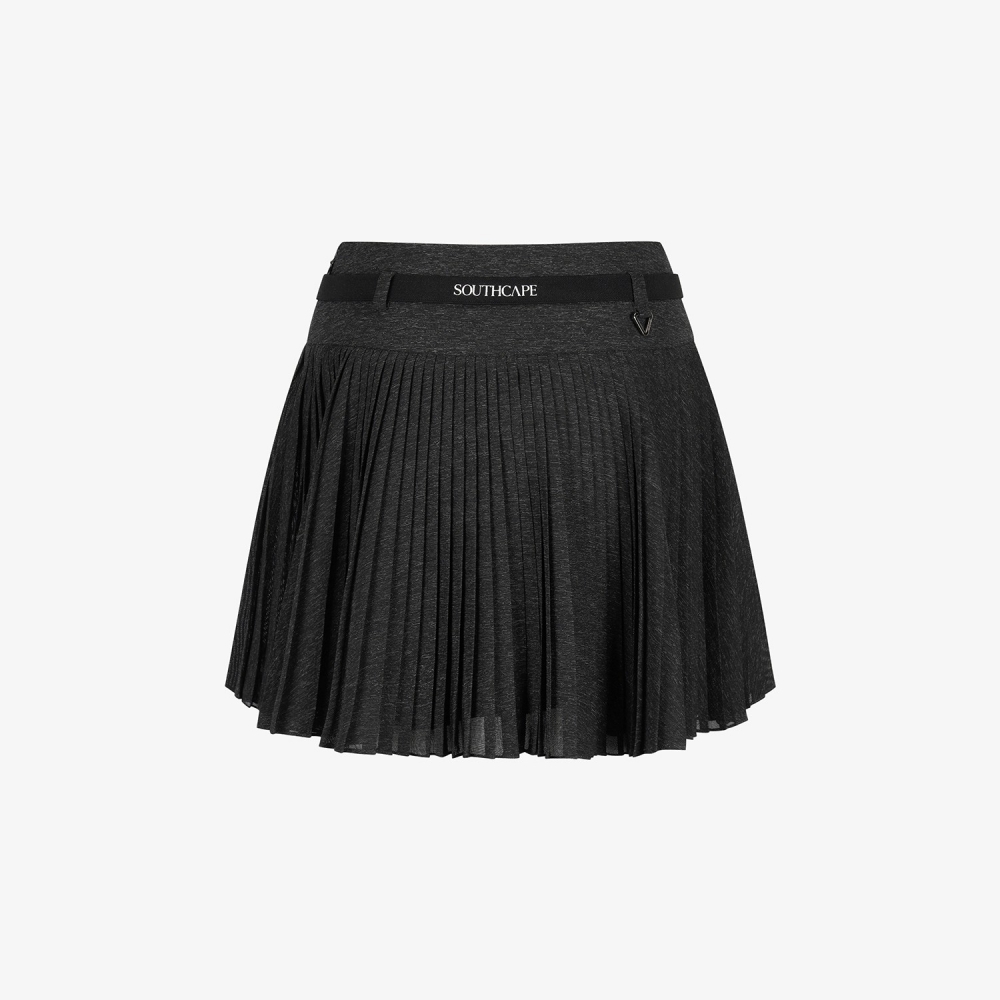 Belted Pleated Skirt_WK