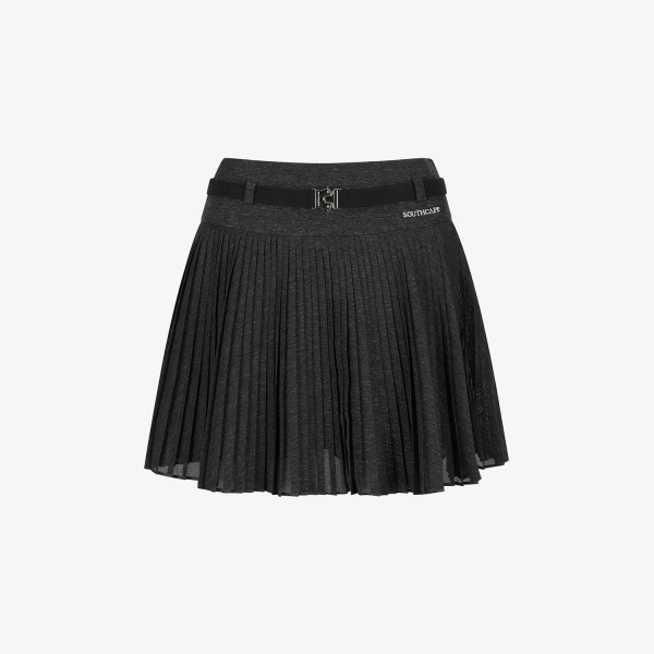 Belted Pleated Skirt_WK