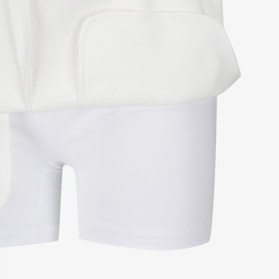Melange Waist-Band Skirt_WT