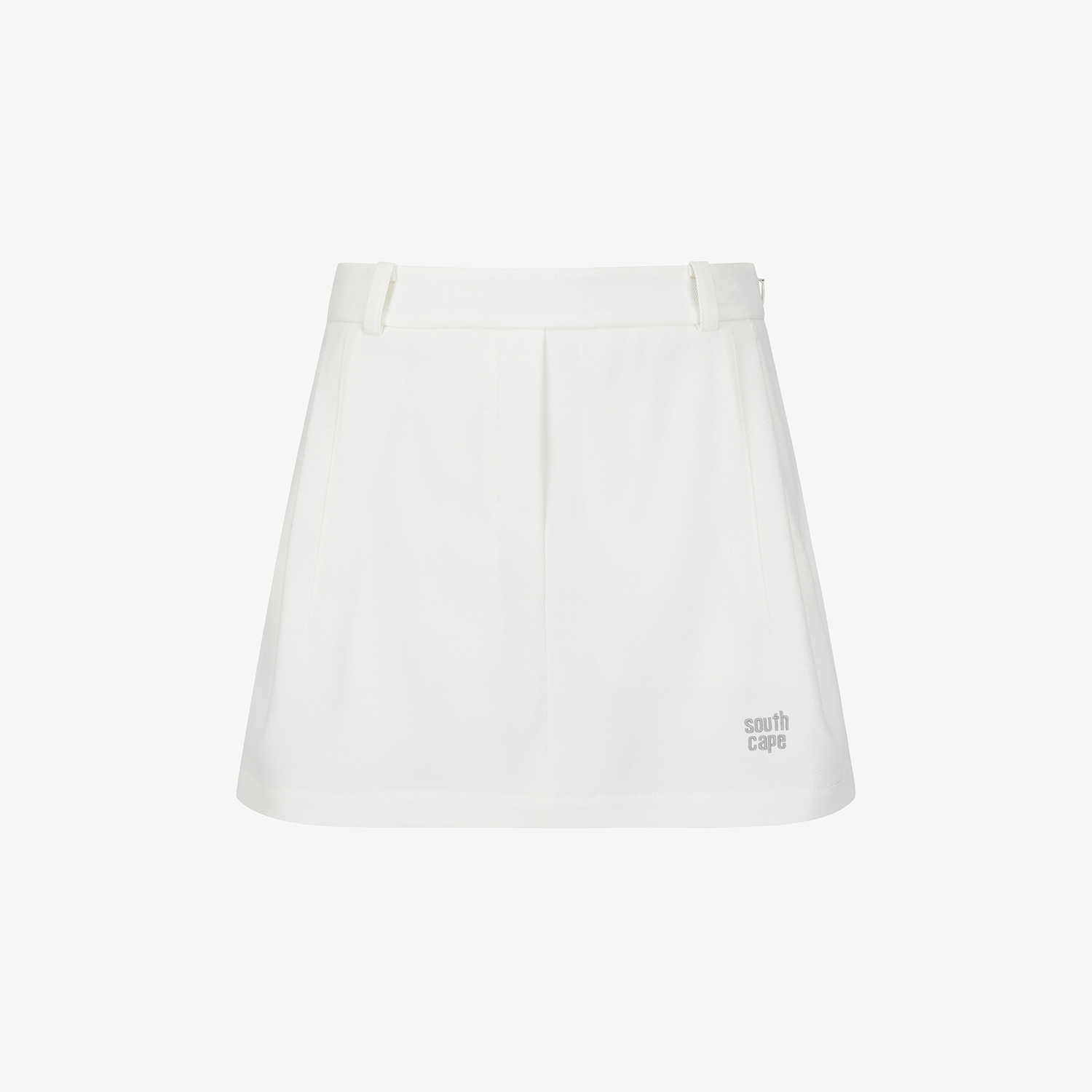 Melange Waist-Band Skirt_WT