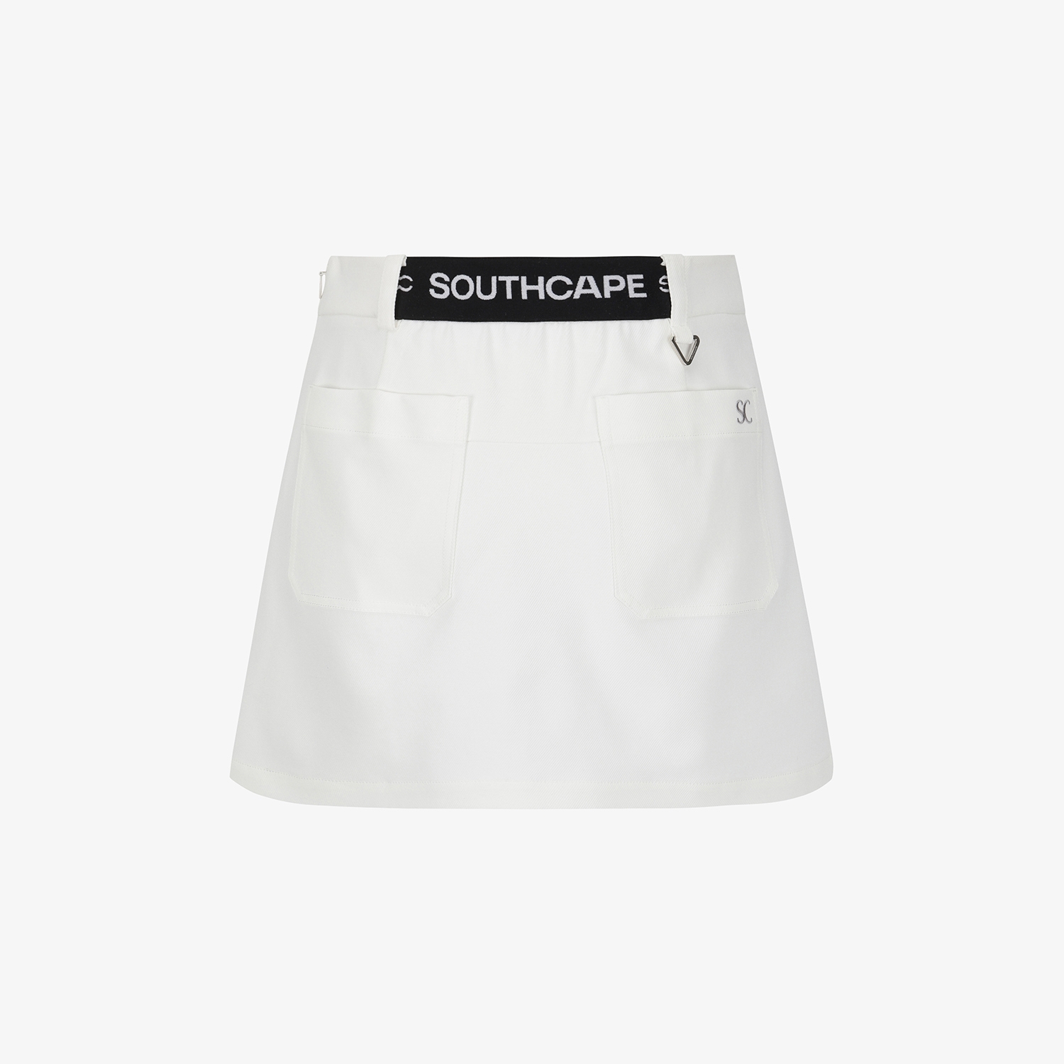 Melange Waist-Band Skirt_WT