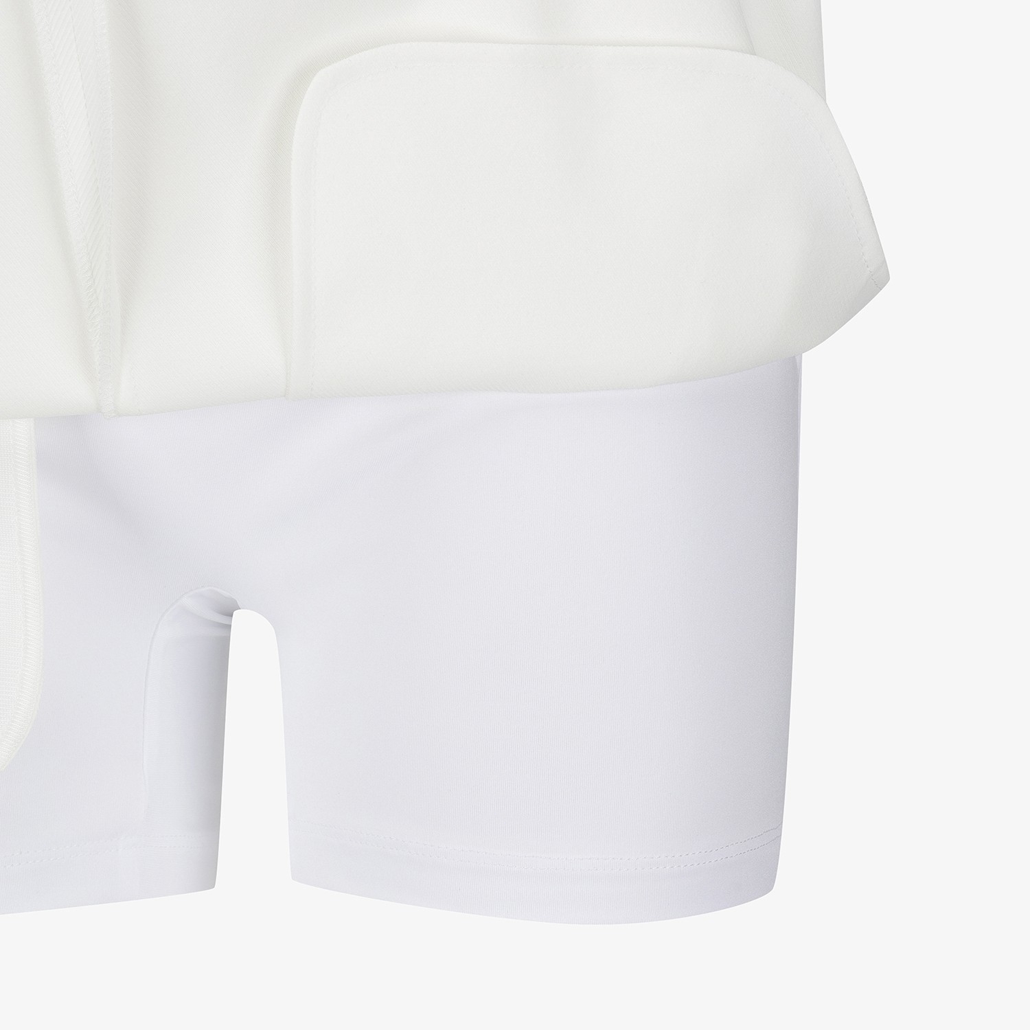 Melange Waist-Band Skirt_WT