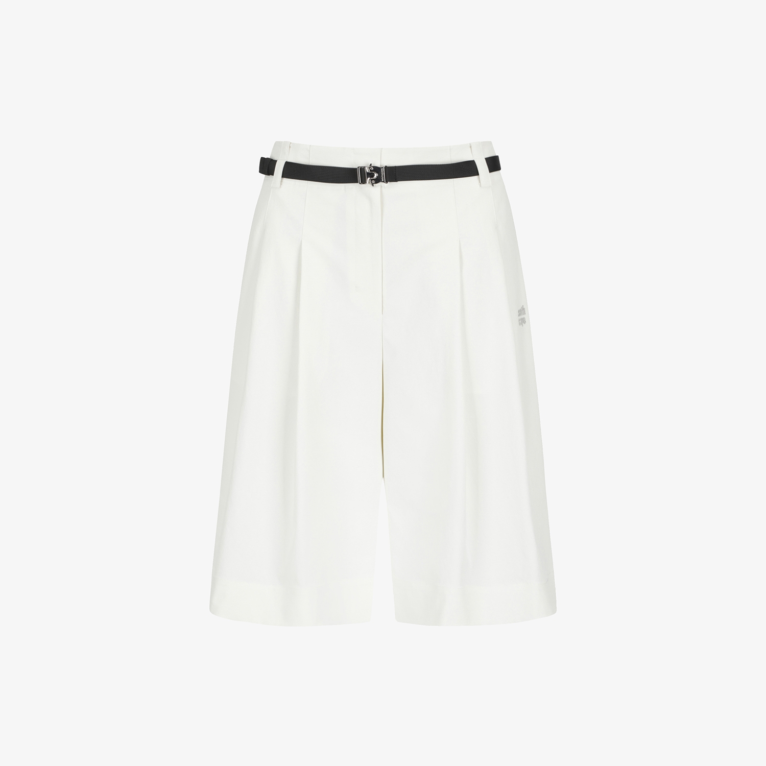 Belt-Point Bermuda Pants_WT