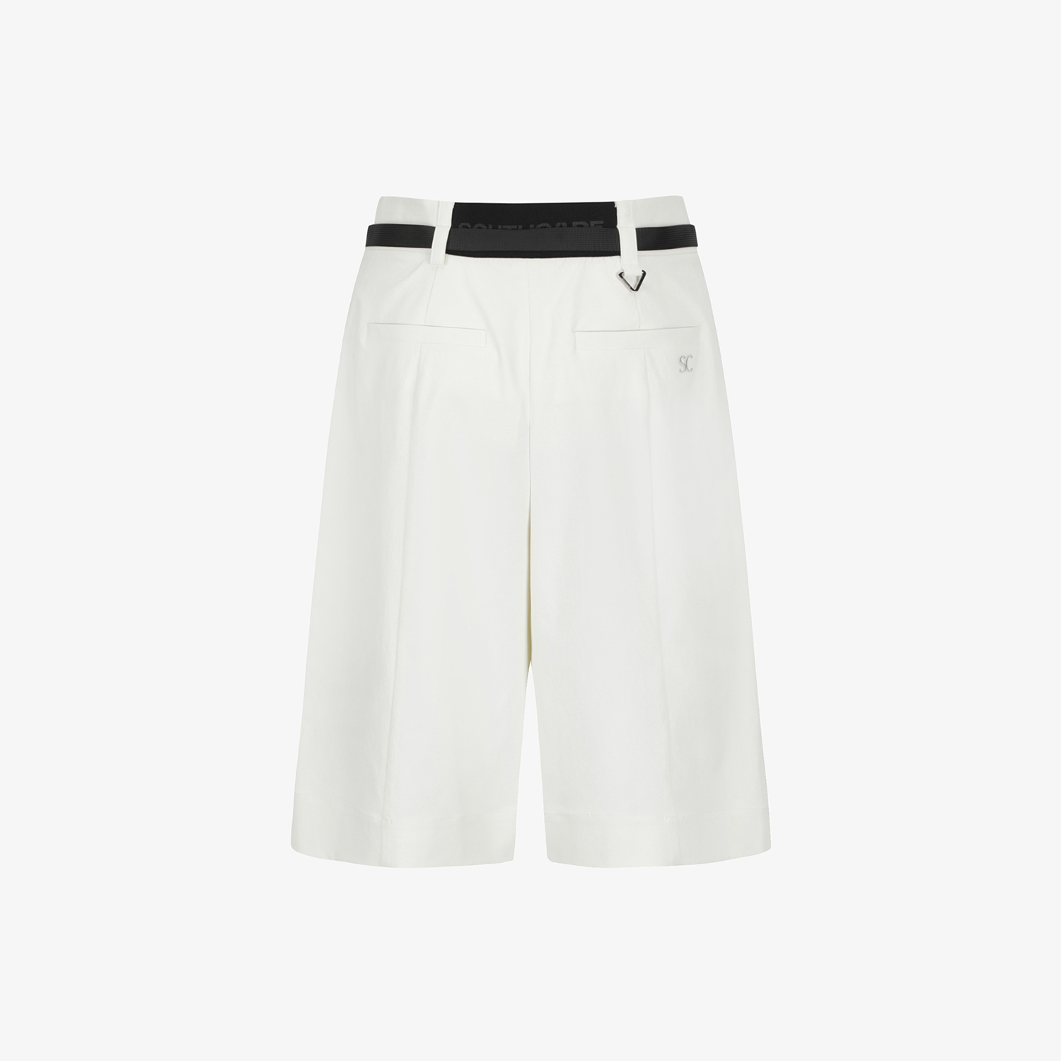 Belt-Point Bermuda Pants_WT