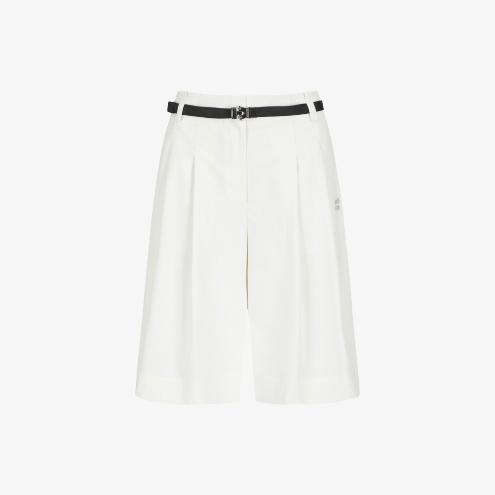 Belt-Point Bermuda Pants_WT