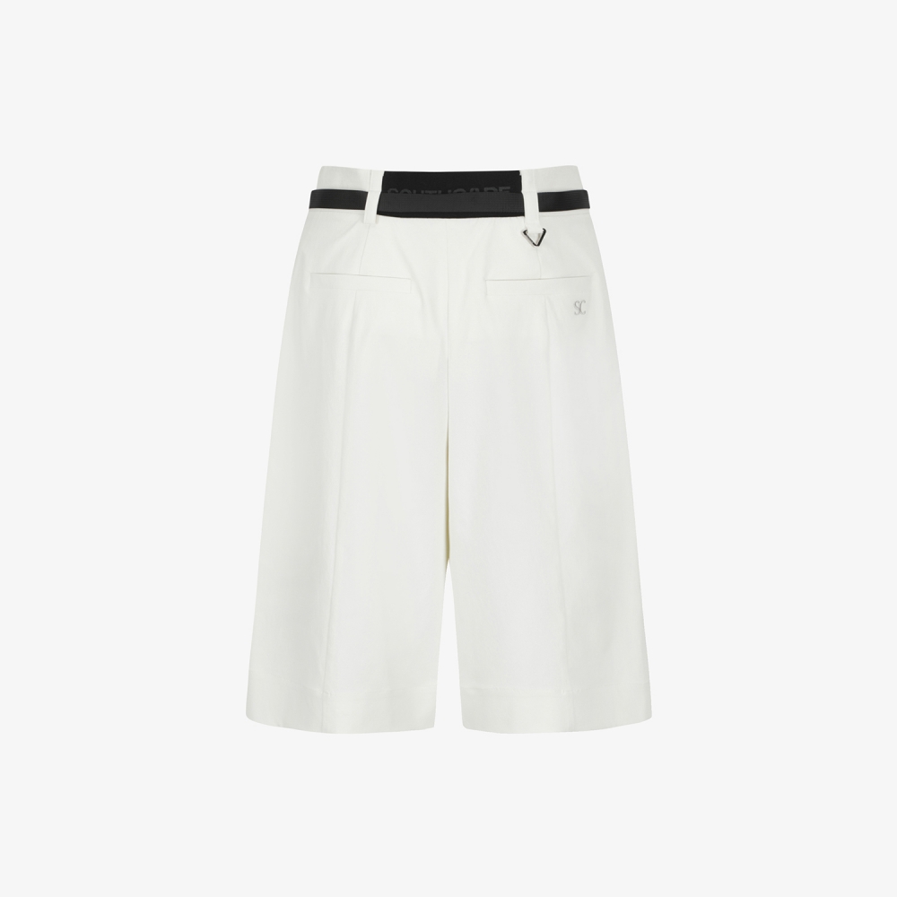 Belt-Point Bermuda Pants_WT