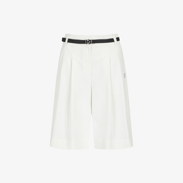 Belt-Point Bermuda Pants_WT