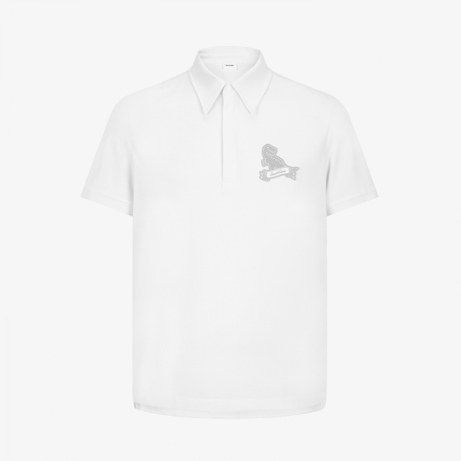 Buddy Cool-Touch Basic Collar T-Shirt_WT