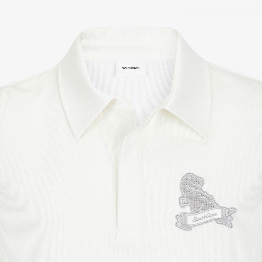 Buddy Cool-Touch Basic Collar T-Shirt_WT