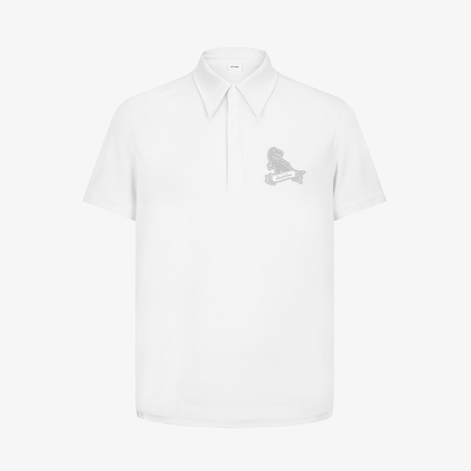 Buddy Cool-Touch Basic Collar T-Shirt_WT