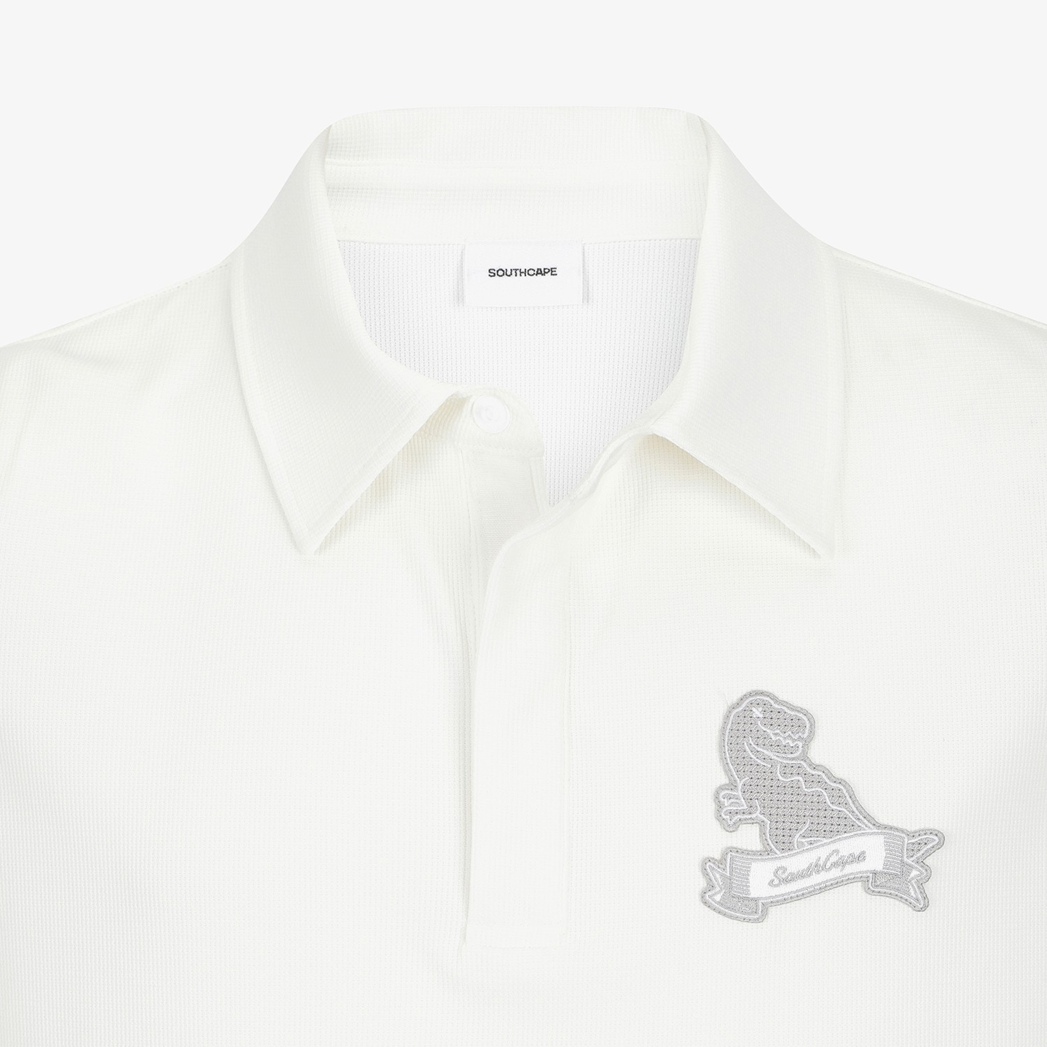 Buddy Cool-Touch Basic Collar T-Shirt_WT