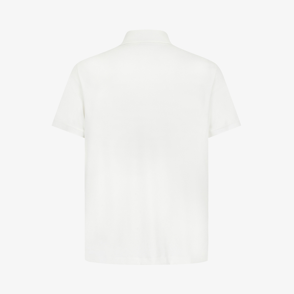 Buddy Cool-Touch Basic Collar T-Shirt_WT
