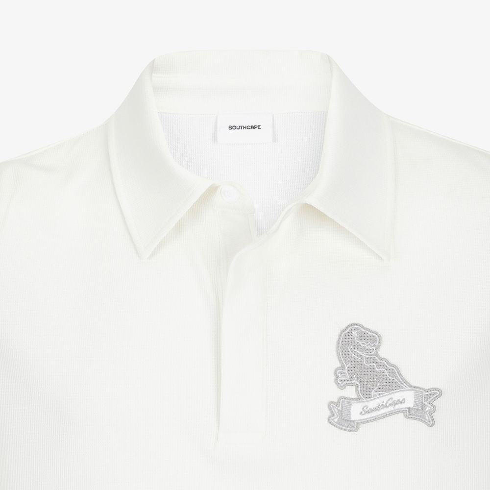 Buddy Cool-Touch Basic Collar T-Shirt_WT