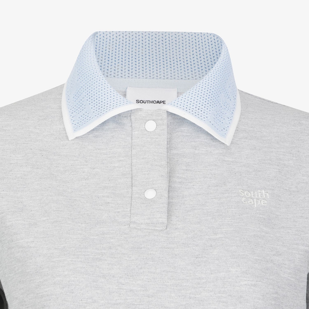 Contrast Collar Polo T-Shirt_LG