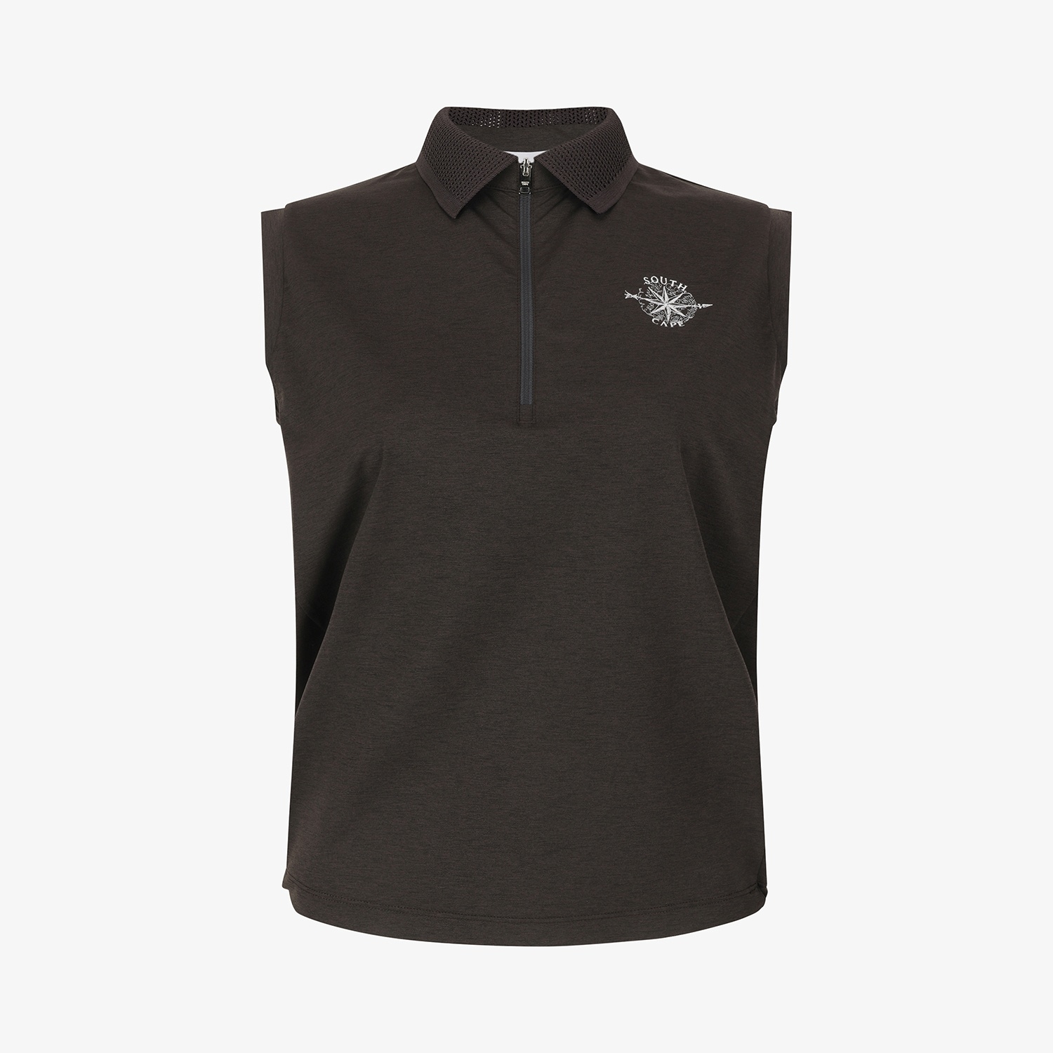 Half-Zip Collar Sleeveless_DW