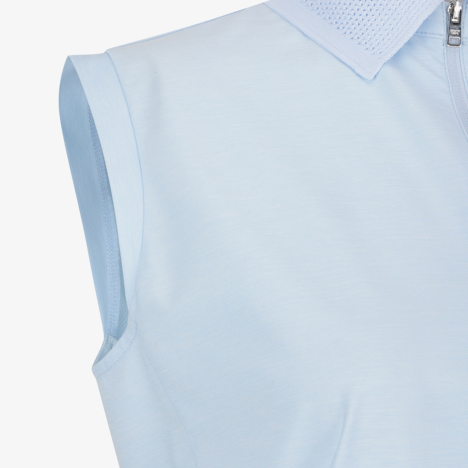 Half-Zip Collar Sleeveless_LB