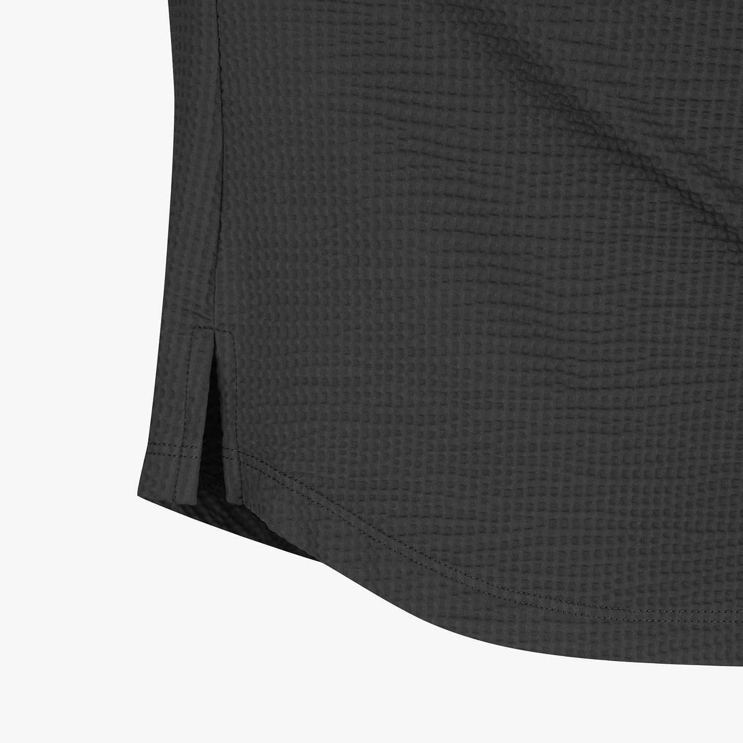 Cool-Touch Waffle Contrast-Collar T-Shirt_DG