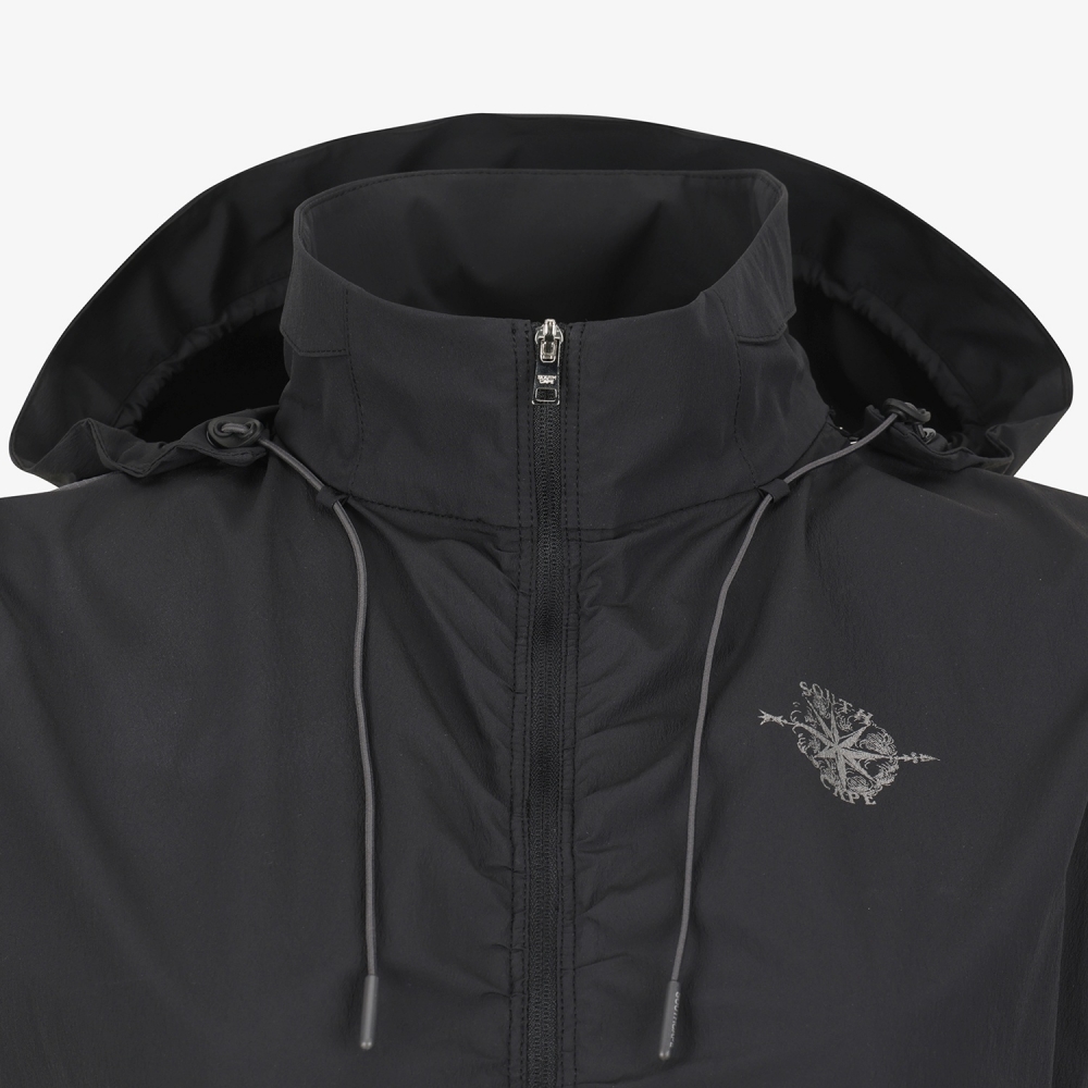 Southcross Hooded Shirring Vest Jumper_BB