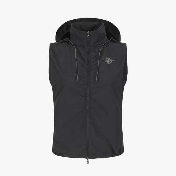 Southcross Hooded Shirring Vest Jumper_BB