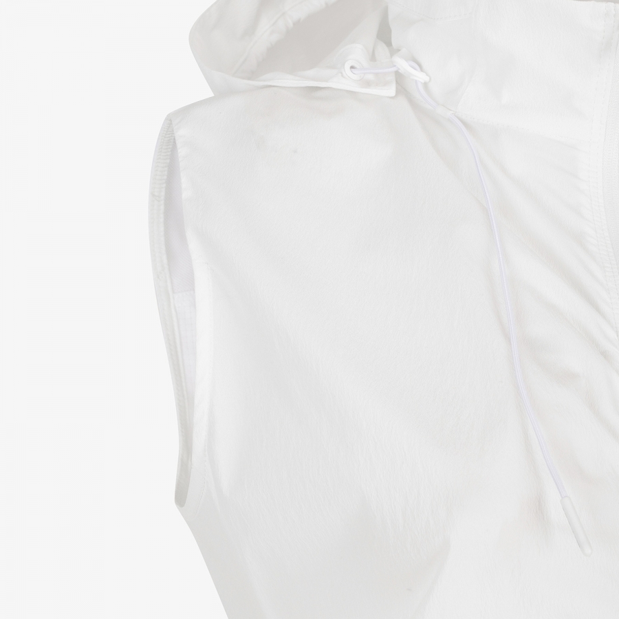 Southcross Hooded Shirring Vest Jumper_WT