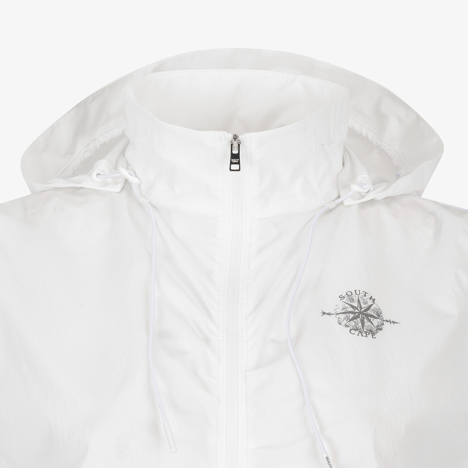 Southcross Hooded Shirring Vest Jumper_WT