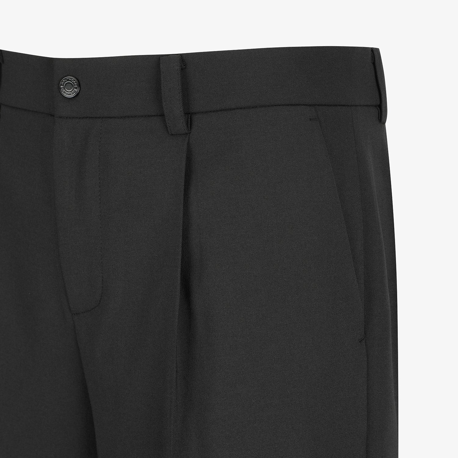 Classic Pintuck Half Pants_BK