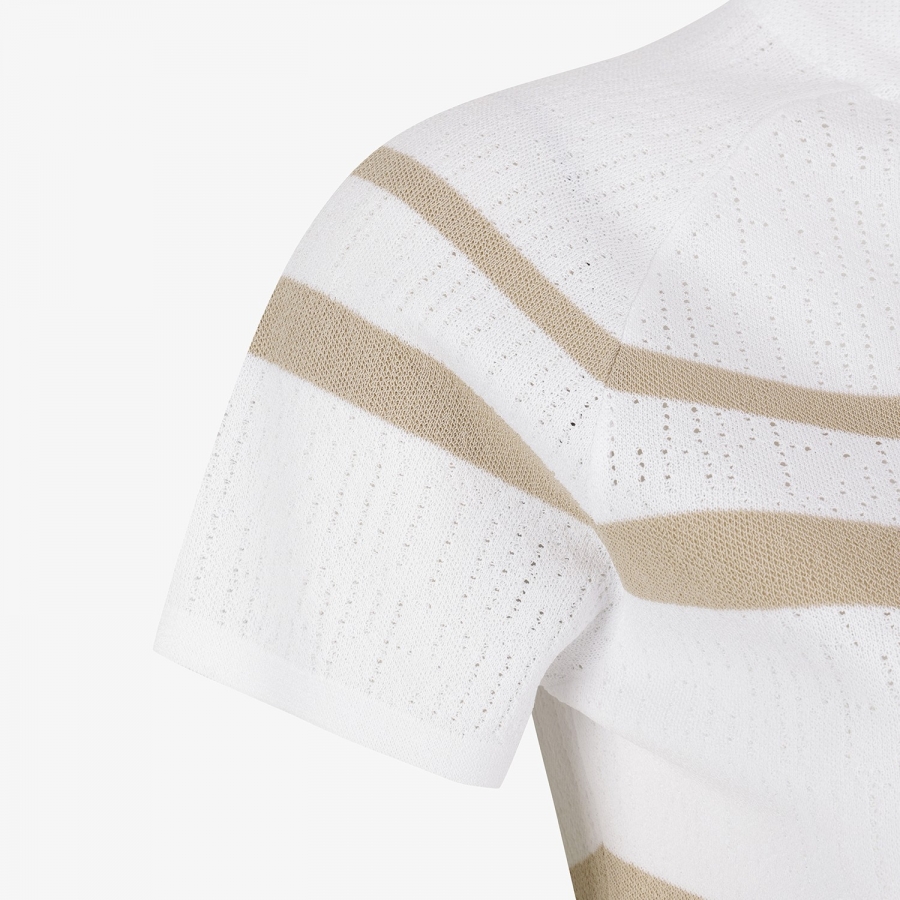 Marine Stripe Short Sleeve Knit_BE