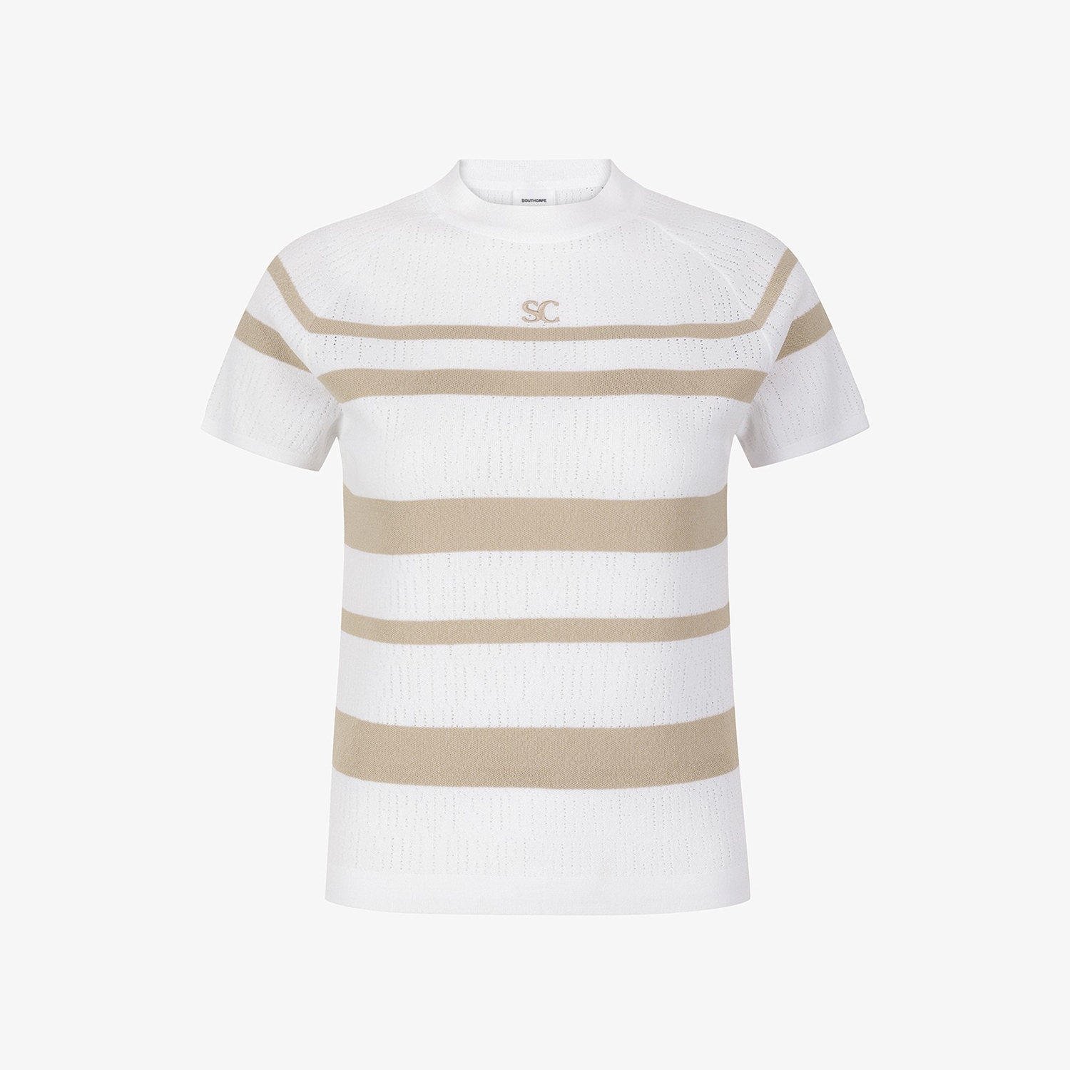 Marine Stripe Short Sleeve Knit_BE