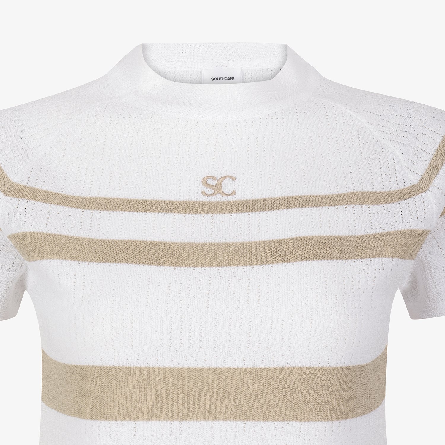 Marine Stripe Short Sleeve Knit_BE
