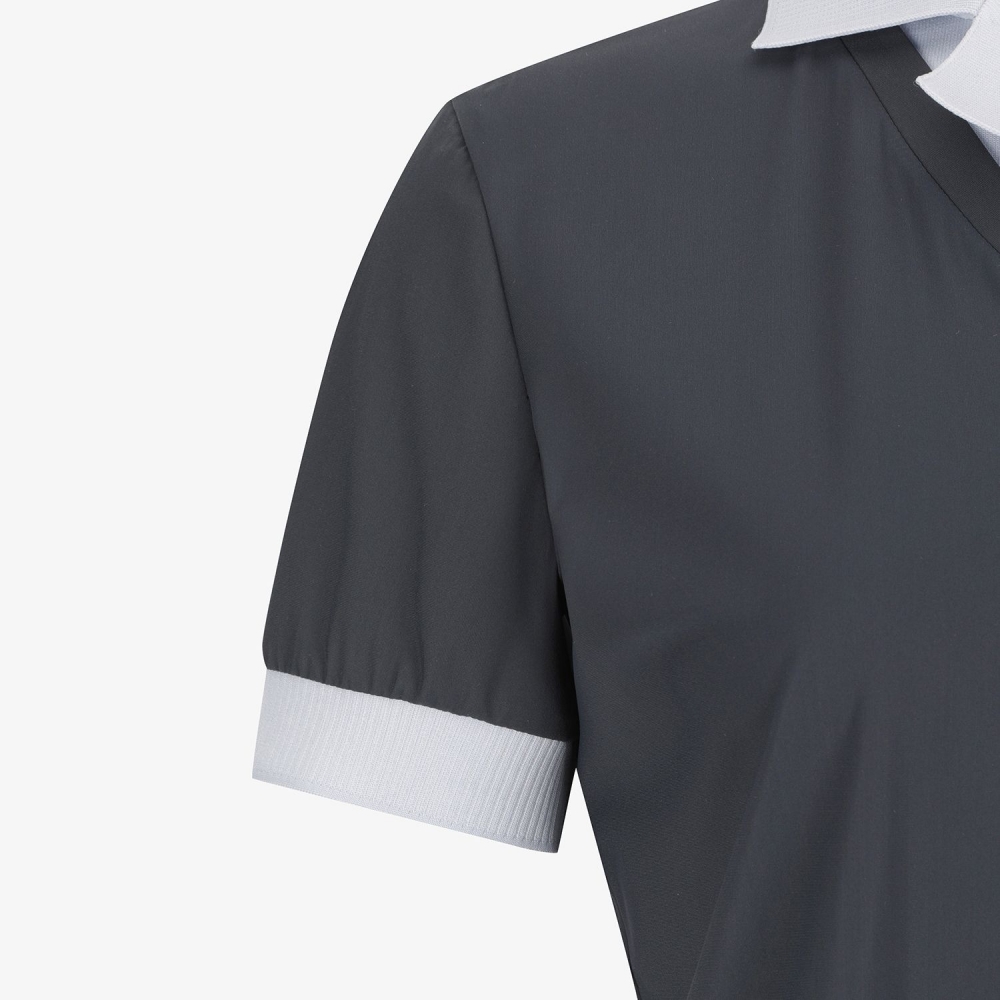 Layered Collar Short-Sleeve T-Shirt_DG