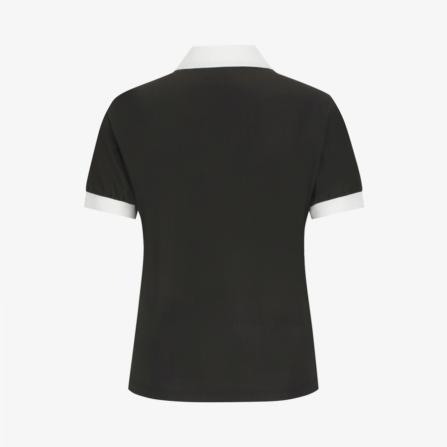 Layered Collar Short-Sleeve T-Shirt_DW