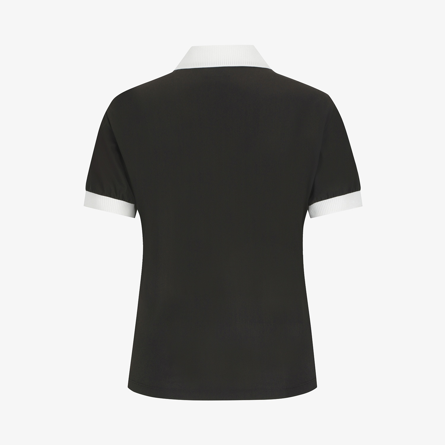 Layered Collar Short-Sleeve T-Shirt_DW