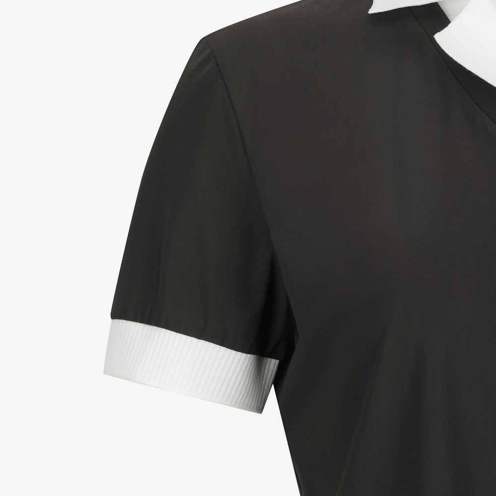 Layered Collar Short-Sleeve T-Shirt_DW