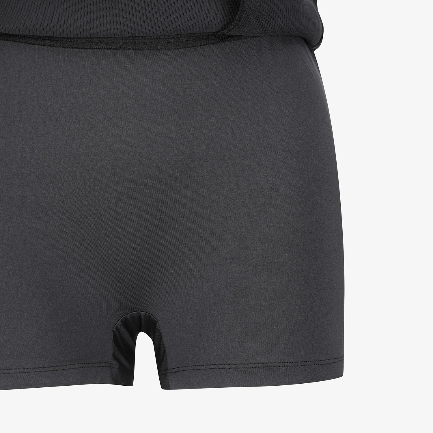 Ribbed Flare Skirt_BK