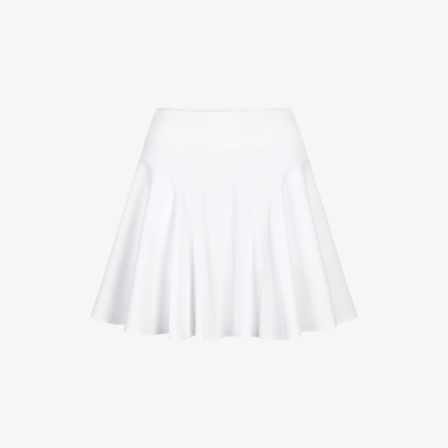 Ribbed Flare Skirt_WT